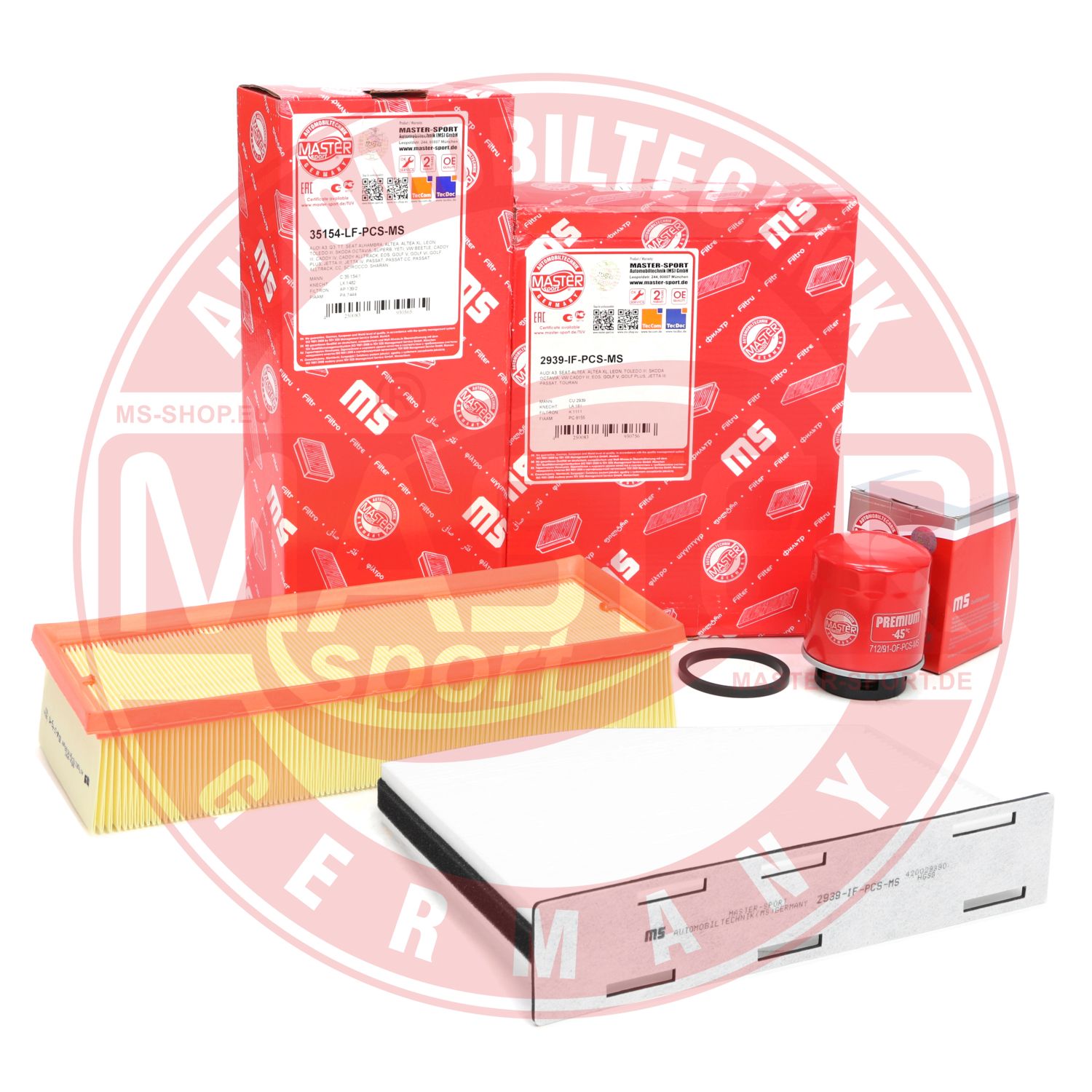MASTER-SPORT GERMANY 450002023 Filter Set